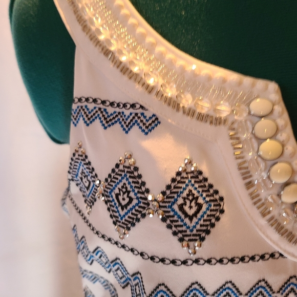 White Black House Market Dress - Picture 6 of 16